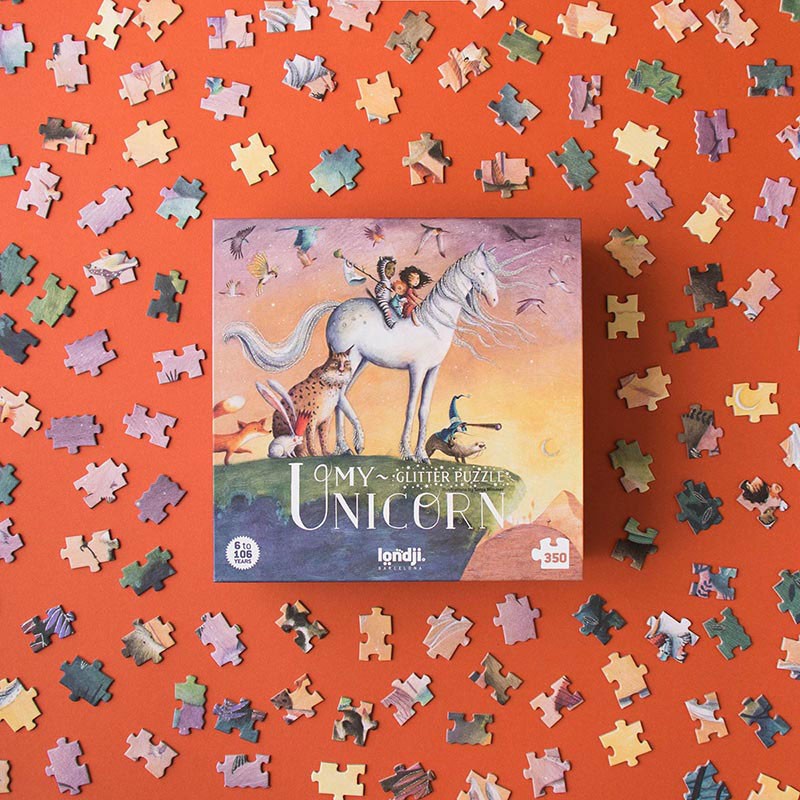 fantastic world of unicorns puzzle
